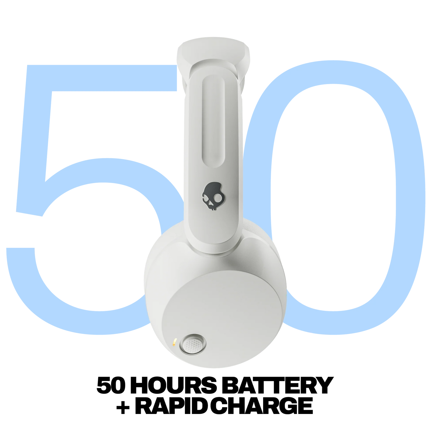 PRO ICON WHITE – Set Premium (Kendama KROM RUBBER + casti + suport kendame)